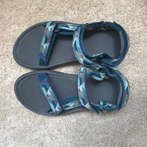 Blue TEVA Hurricane XLT2 Sandals, Women's Size 9